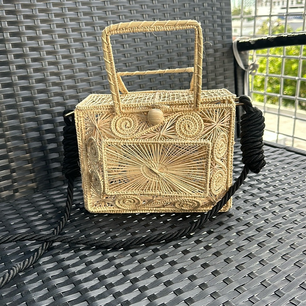 Unique Colombian Palm Shoulder Bag